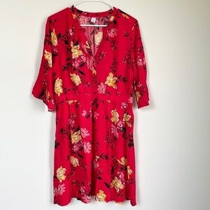 Old Navy pink floral dress
